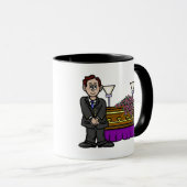 Mug Directeur funéraire dans la chapelle avec le nom d (Devant droit)