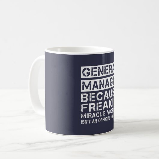 MUG DIRECTEUR GÉNÉRAL (Devant gauche)