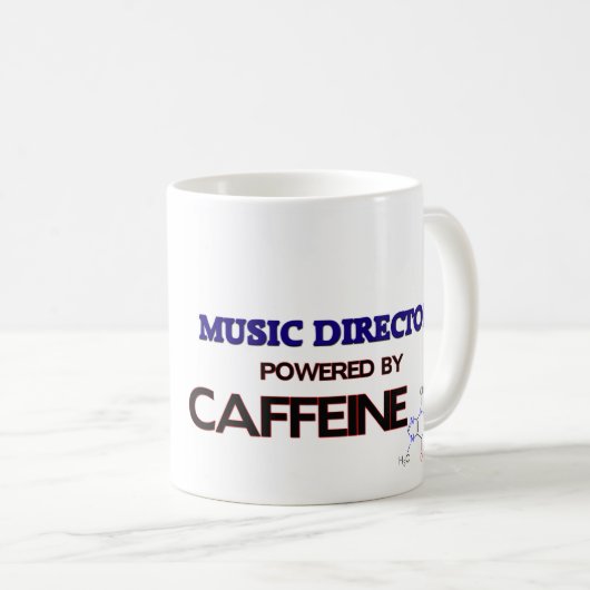 Mug Directeur musical actionné par la caféine (Devant droit)