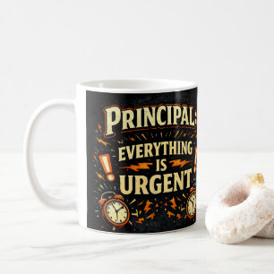 Mug Directeur : Tout est Urgent   Cadeau Drôle pour l'
