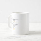 Mug Directeur/trice des ressources humaines (Devant gauche)