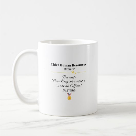 Mug Directeur/trice des ressources humaines (Gauche)