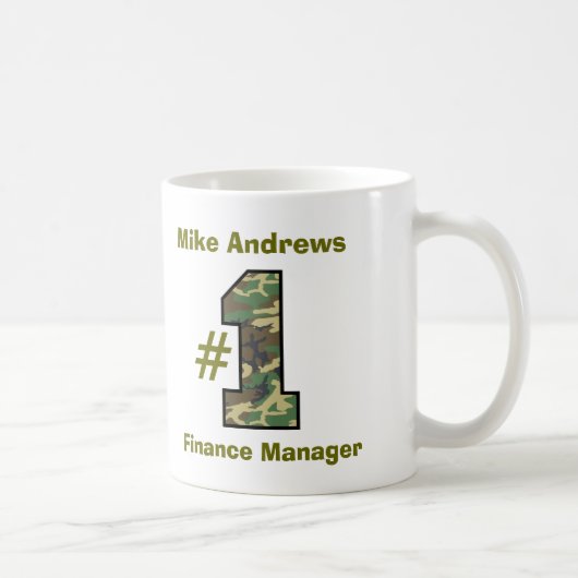 Mug Directeur V20 de finances du numéro un (Droite)