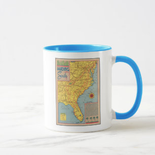 Mug Direction Sud - Côte Est États-Unis