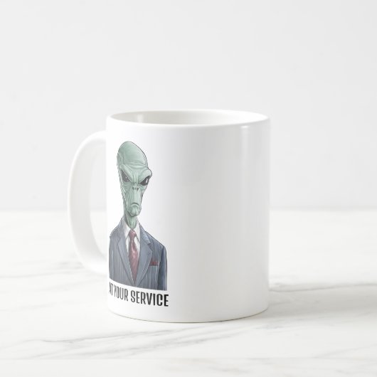 Mug Dirigeant Alien (Devant gauche)