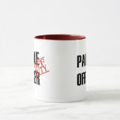 Mug Dirigeant de liberté conditionnelle QUI N'EST PAS (Centre)