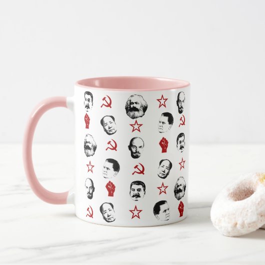 Mug Dirigeants communistes (Avec donut)