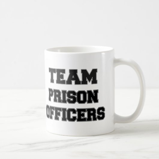 Mug Dirigeants de prison d'équipe (Droite)