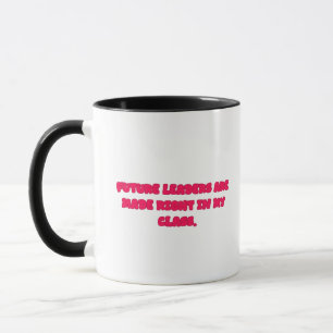 Mug Dirigeants futurs formés dans la conception d'ense