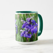 Mug d'Irises pourpres (Devant droit)