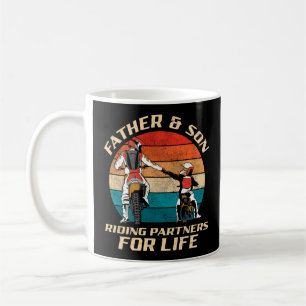 Mug Dirt Bike Motocross Father & Son Riding Partners