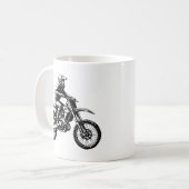 Mug Dirt Bike Rider (Devant gauche)