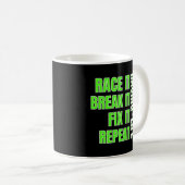 Mug Dirt Track Racing Sprintcar Late Modèle Ra Modifié (Devant droit)