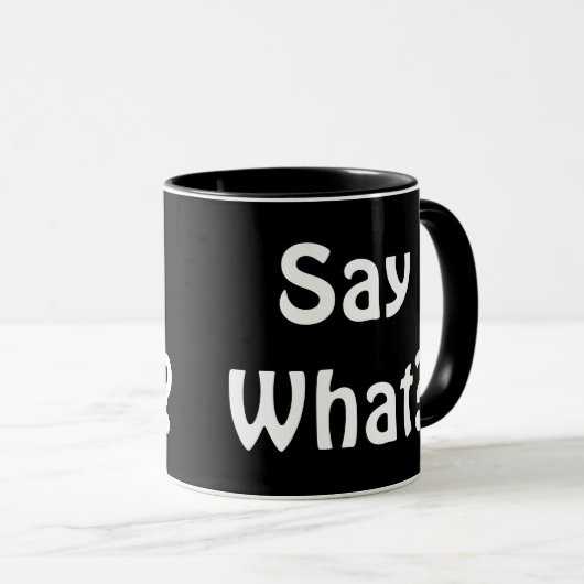 Mug Dis quoi ? (Devant droit)