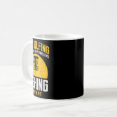 Mug Disc Golfing résout la plupart des problèmes Pêche (Devant gauche)