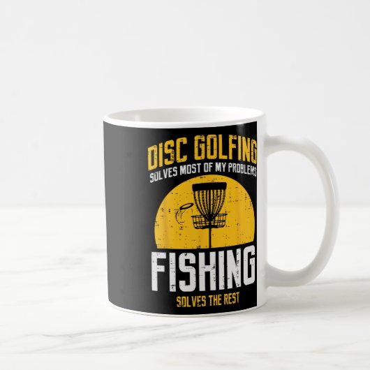 Mug Disc Golfing résout la plupart des problèmes Pêche (Droite)