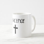 Mug Disciple (noir) (Devant droit)