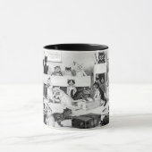 Mug Discipline de la classe de chats, Louis Wain (Centre)