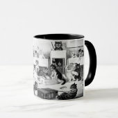 Mug Discipline de la classe de chats, Louis Wain (Devant droit)