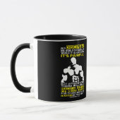 Mug DISCIPLINE - Exercice de musculation Motivation (Gauche)