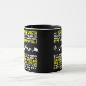 Mug DISCIPLINE - Motivation de l'entraînement de levag (Centre)