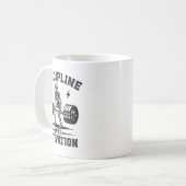 Mug Discipline Over Motivation Gym Motivational Traini (Devant gauche)