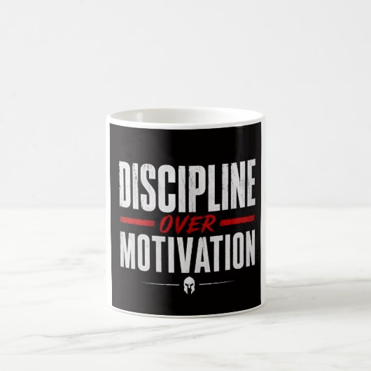 Mug Discipline plutôt que motivation (Centre)