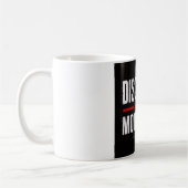 Mug Discipline plutôt que motivation (Gauche)