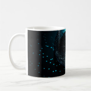 Mug Disco Ball Glare, Arrière - plan de discothèque.