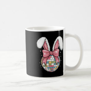 Mug Disco de Pâques Byll Oreilles de Lapin Rose Rétro