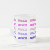 Mug DISCO (verre givré) (Devant gauche)