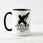 Mug Discothèque Excalibur (1989-2012) (Gauche)