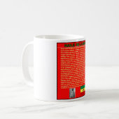 Mug Discours célèbre de guerre de Haile Selassie à (Devant gauche)