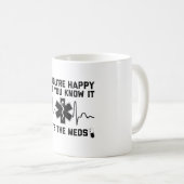 Mug Discours de pharmacie| Cadeau pharmacologique phar (Devant droit)