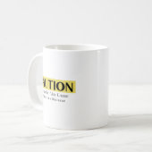 Mug Discours Philosophique Attention (Devant gauche)