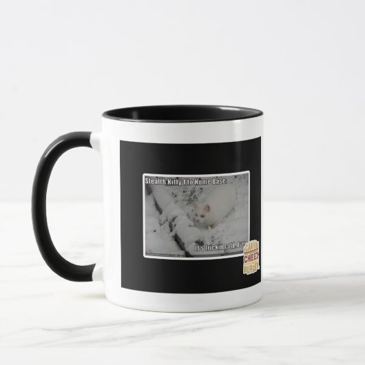 Mug Discrétion Kitty 1 (Gauche)