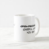Mug Discussion ouverte (Devant droit)