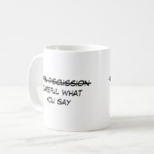 Mug Discussion ouverte (Devant gauche)