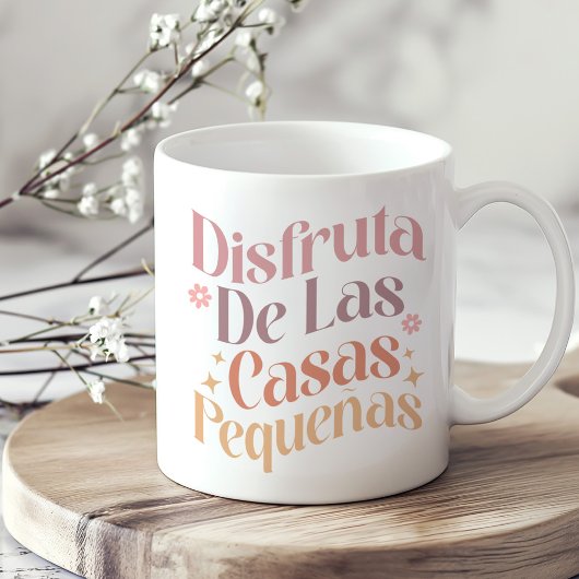Mug "Disfruta de las casas pequeñas" Inspiration Boho