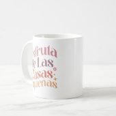 Mug "Disfruta de las casas pequeñas" Inspiration Boho (Devant gauche)