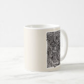 Mug Disjonction, Dessin d'encre (Devant droit)