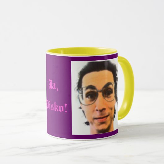 Mug Disko (Devant droit)