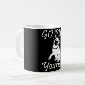 Mug Disparaissent le carlin vous-même (Devant gauche)