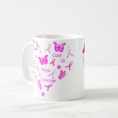 Mug Disparaissent le rose (Devant gauche)