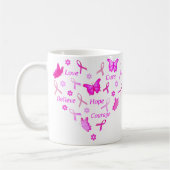 Mug Disparaissent le rose (Gauche)