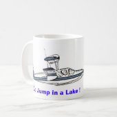 Mug Disparaissent le saut dans un lac ! (Devant gauche)