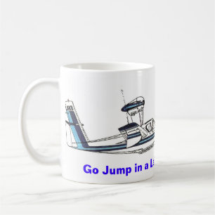Mug Disparaissent le saut dans un lac !