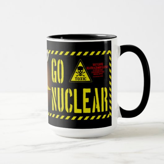 Mug Disparaissent le style nucléaire de cancrelat (Droite)