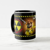 Mug Disparaissent le style nucléaire de cancrelat (Devant gauche)