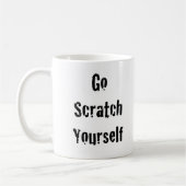 Mug Disparaissent l'éraflure vous-même (Gauche)
